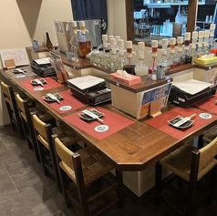 お一人様でのサク飲みにピッタリなカウンター席！お仕事終わりにも気軽にふらっとお立ち寄りください◎