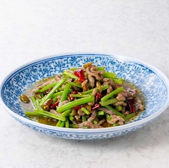 下飯牛肉絲