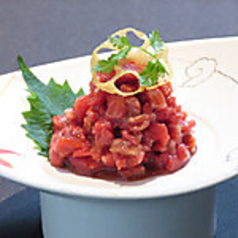 銀座山科自家製ユッケ