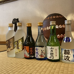 地酒各種、取り揃えております