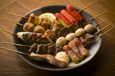 串焼き盛り合わせ（6本からのご注文）