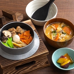 昔ながらの五目釜めし御膳