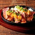 料理メニュー写真 希少部位 まぐろハラモのレア焼き　おろしポン酢(レギュラー)