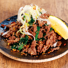 牛タンこま切れ九条葱焼き