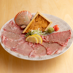 おおいた和牛の雲丹巻きテッサ