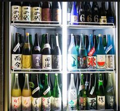 豊洲直送の新鮮魚介◎ 47都道府県の日本酒を厳選