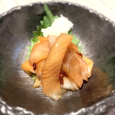 ヤリイカの醤油漬け