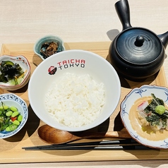 真鯛の出汁茶漬け御膳