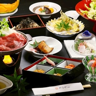四季の食材を活かした季節の会席料理をご提供◎