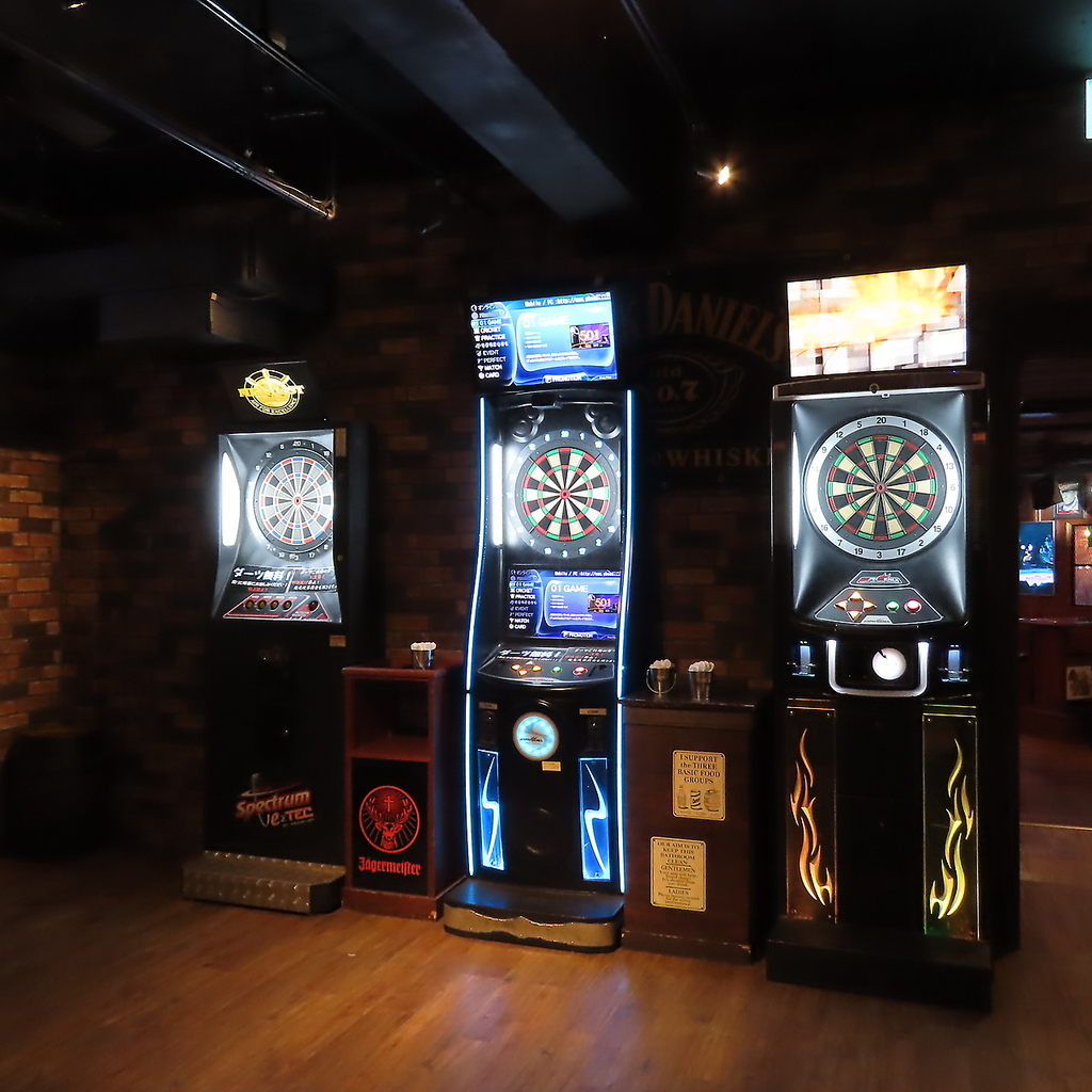 旭川でも今だ根強い人気のあるダーツも無料で投げ放題☆仲間友人と朝まで盛り上がっちゃお♪