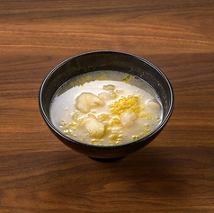 発酵白菜と白身魚のスープ