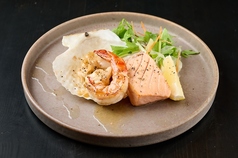 海鮮鉄板焼き