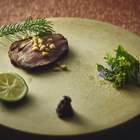 北海道の恵みが詰まったコース