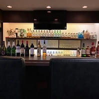 アットホームなカウンター席