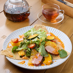 本場の味を再現したガレットと特別コース