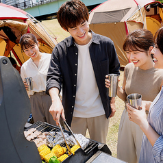 食材お持ち込みBBQプラン!