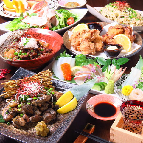 海鮮料理、熊本の郷土料理をお酒と共にご堪能ください♪