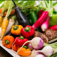 富士山の恵みを受けた旬野菜と四季の彩り