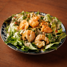 ぷりぷりエビマヨサラダ