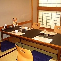 2～90名様までご利用いただけます。掘りごたつ席でゆったりとした時間をお過ごし下さい。