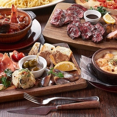 肉×チーズのコース写真