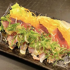 わら焼き生かつおの塩たたき