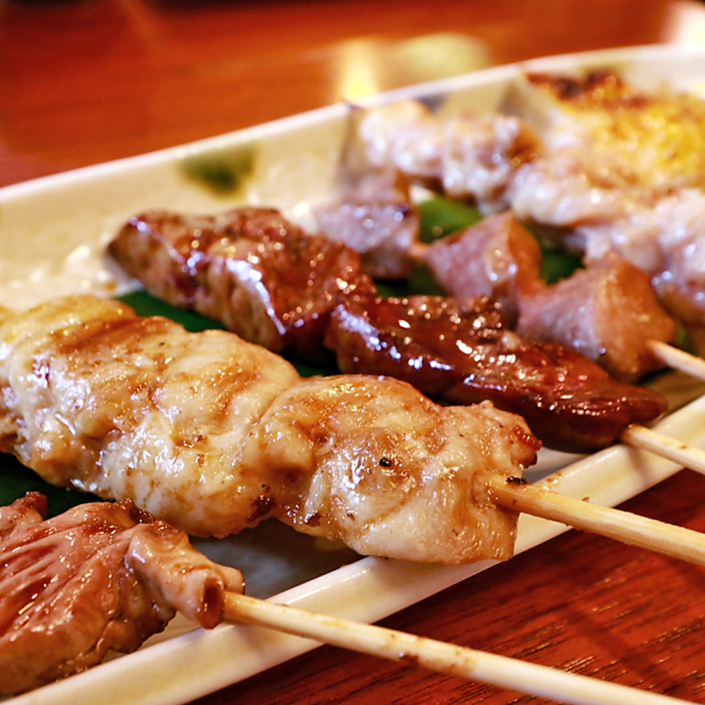 名古屋コーチン使用◆丁寧に炙った美味しい焼き鳥も各種ご用意しております。