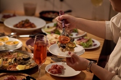 スペインバル&リストランテ カメレオンのコース写真