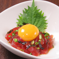 リピート続出なマグロユッケ