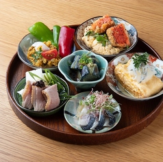 本日のおばんざい6種盛り合わせ