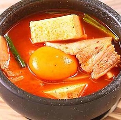 韓国チゲ風のスンドゥブ
