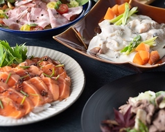 瀬戸内バル LA TERRAZZA ラ テラッツァ マイステイズ松山のコース写真