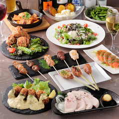 炭火焼き鳥と洋食の居酒屋Cooo+のコース写真