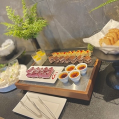 パン・ミニデザート・ドリンクもおかわり自由