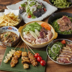 本格炭火焼鳥と鶏すき焼き とり屋十八番 姫路駅前店のコース写真