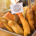 料理メニュー写真&nbsp;大海老入り串カツ8本盛合せ