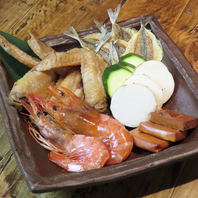 お酒とも相性の良い創作料理をご用意しています！