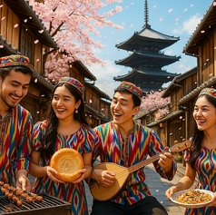 新疆ウイグル料理 ムカーム京都店のコース写真