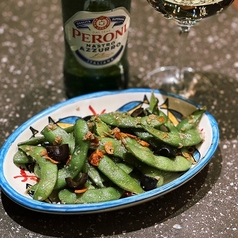 枝豆ペペロンチーノ