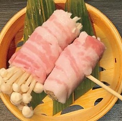蒸籠串 セイロ串 肉巻きえのき