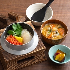 いか明太バター釜めし御膳