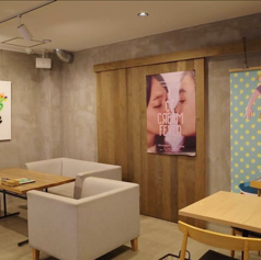 ゆったりくつろげるソファ席♪