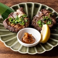 料理メニュー写真&nbsp;厚切り牛タン焼き