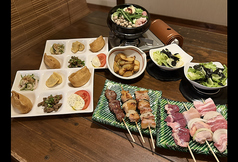 炭火やきとり　酒房さかつねのコース写真