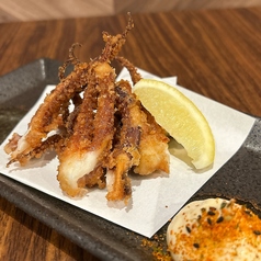 スルメイカ　ゲソ唐揚げ