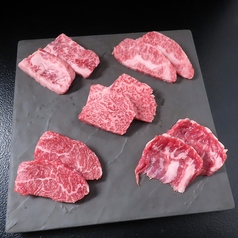 あか牛五種盛り