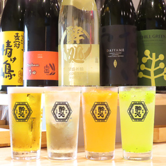 飲みやすいカクテル充実