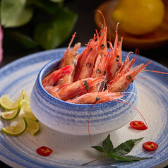 タイ風エビの和え物