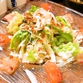 料理メニュー写真 鮮魚のカルパッチョサラダ