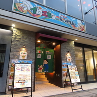 【2店舗を行き来できるドア】どっちのお店も楽しめる！